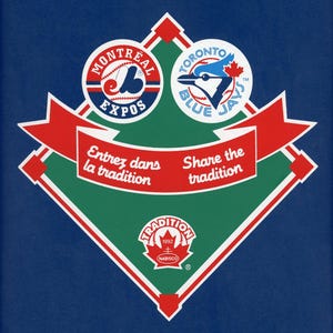 1992 Nabisco Canada Tradition Montreal Expos Toronto Blue Jays baseball complete set in merkmap (36 kaarten)