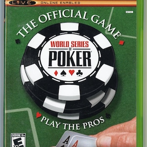 2005 Activision World Series of Poker Xbox ビデオゲームディスク（箱入り）