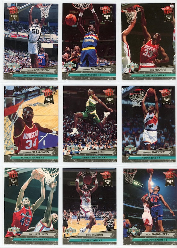 1992/93 Fleer Ultra Series 2 Basketball Card Complete Set (275