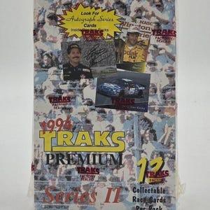 1994 Traks Premium Series 2 Nascar Rennkarten Box