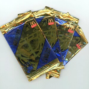 1996 Geschmackvoller 3D Metallic Ice Breakers 3D Hockey Trading Card Pack (4 Stück)