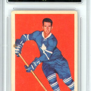 1960 Parkhurst Billy Harris Graded Card #15 GMA 3