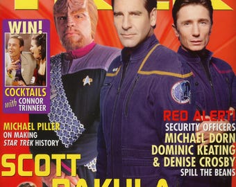 Star Trek Official Vintage Magazine #104 (May 2003) Scott Bakula, Michael Dorn, Dominic Keating