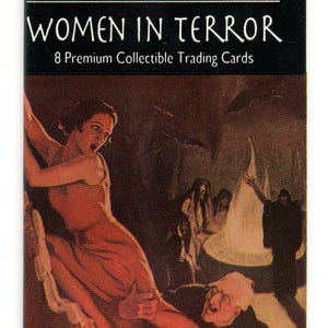 1993 21st Century Archives Women in Terror Trading Card Pack (8 Cards)