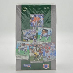 1991 Fleer Ultra NFL Football 1 Card Wax Box (36 Packungen)