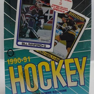 1990/91 OPC O-Pee-Chee NHL ホッケー ワックスボックス (36パック) フェドロフ ルーキー