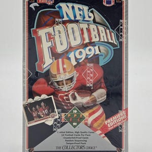 1991 Oberdeck NFL Football Karten Hobby Wachsbox (36 Packungen Möglich) Brett Favre Rookie