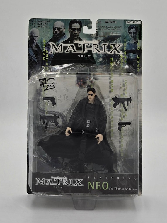 未開封 MATRIX フィギュア 8体 N2 TOYs　マトリックス　1999年 1999 N2 Toys the Matrix Neo Action Figure - Etsy