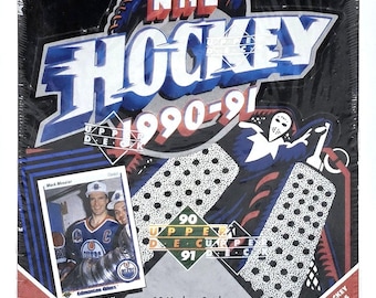1990/91 Upper Deck Hockey Cards High Series Hobby Wax Box (36 Packs) Pavel Bure Young Guns