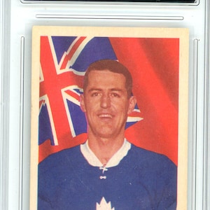 1963 Parkhurst Billy Harris Graded Card #11 GMA 3