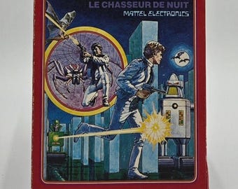 1982 Intellivision Night Stalker Video Game Cartridge In Box