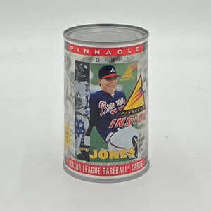 Cartes de baseball Pinnacle Inside MLB 1997 en boîte (10 cartes) Chipper Jones