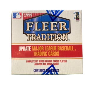 Fleer Tradition MLB Baseball Update 1999, set sigillato in fabbrica (150 carte)