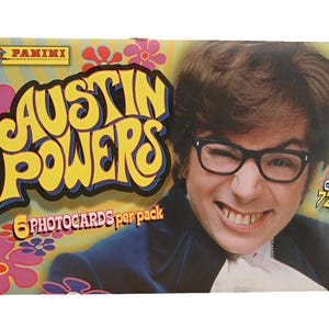 1999 Panini Austin Powers Movie Trading Fotokarten Wax Pack