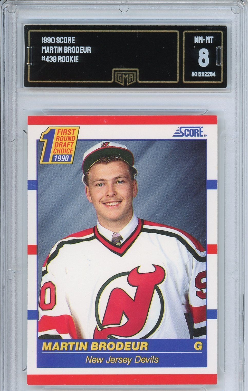 Scott Stevens autographed Hockey Card (New Jersey Devils, FT) 1998