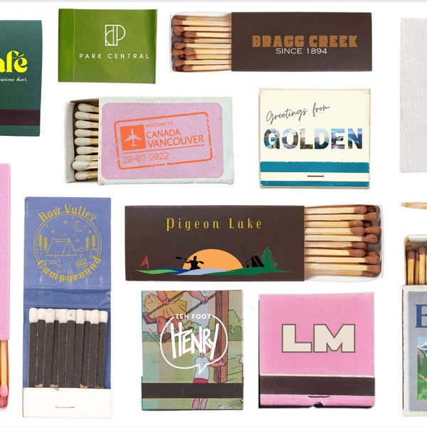 Personalized Matches Etsy