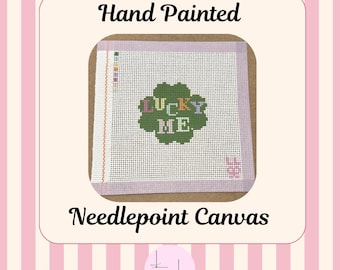 Lienzo para bordar pintado a mano, 13 puntos por pulgada – LUCKY ME Design