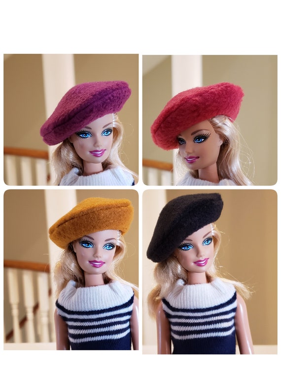 Beret for Dollsmade of Fleece for 11.5inches Etsy UK