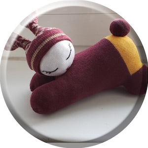 Sock bunny, sleeping bunny