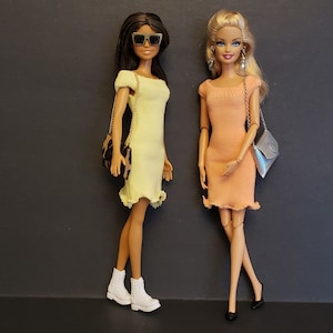 Doll dress, doll bags