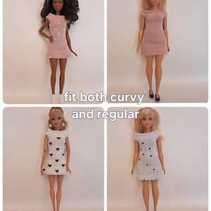 Doll dress fits both curvy and regular