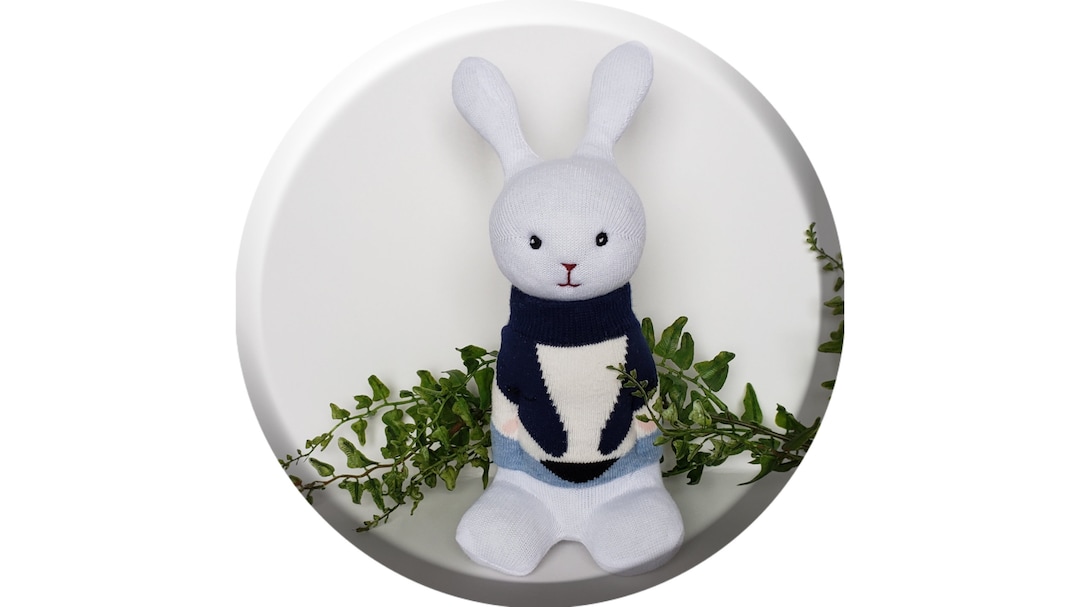 Sock Bunny, Stuffed Bunny, Stuffed Animal - Etsy
