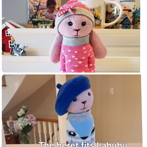 Sock bunny, stuffed bunny, stuffed animal