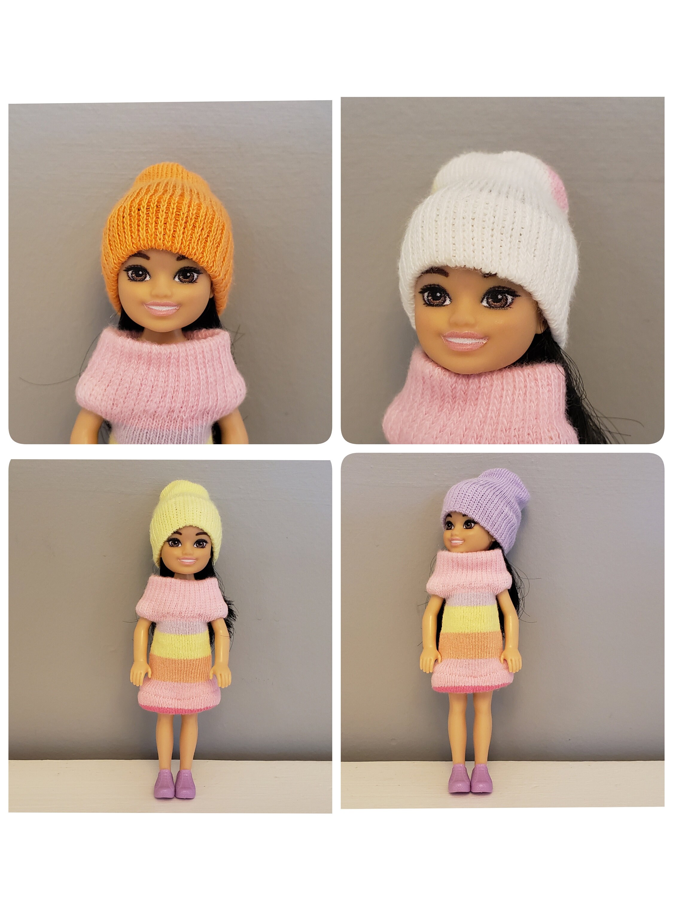 Hats for Chelsea Dolls(6 Inches)