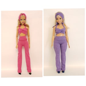 Doll tights, top, and headband