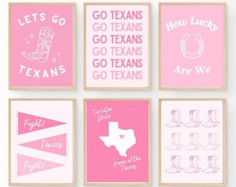 Tarleton Decor Tarleton State, University Wall Collage Pack of 6, Tarleton Digital ...