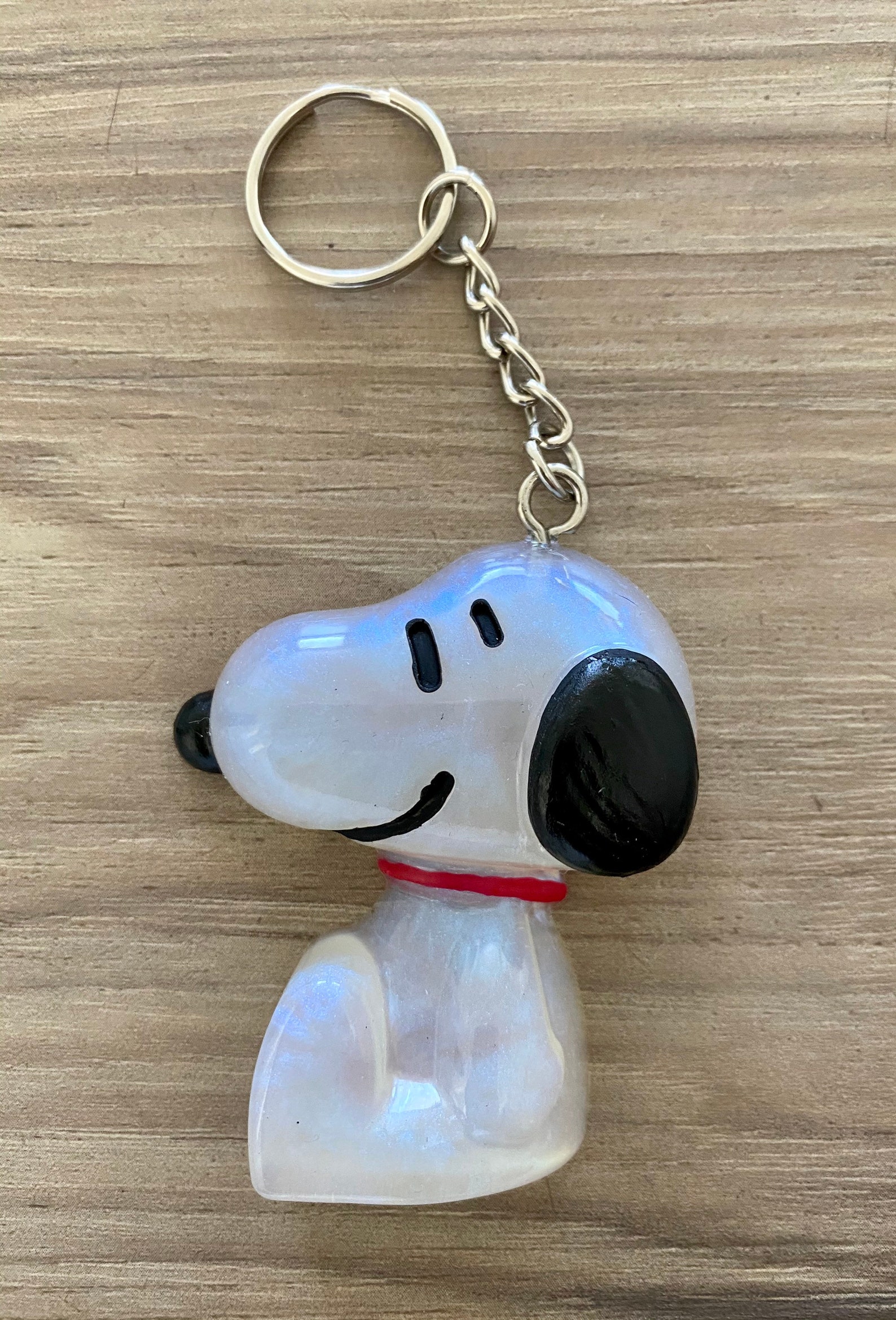 Snoopy keychain Etsy