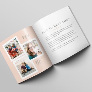 Personalizable Custom Senior Experience & Style Guide Template Digital Download image 5