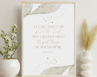 Matthew 6:26 ESV Christian Wall Art Printable, Bible Verse Scripture ...