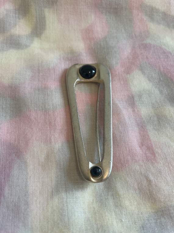 vintage black safety pin Gem