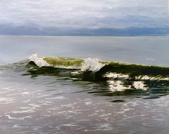 Evening Clouds     24" x 20" Oil on canvas