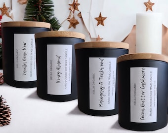 12 Pack Wholesale Soy Wax Candles, Private Label Candles, Luxury Candles for Resale, Choose Scent Bulk Candles, No Label Candles to Resell.