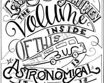 The Volume Inside of this Bus is Astronomical