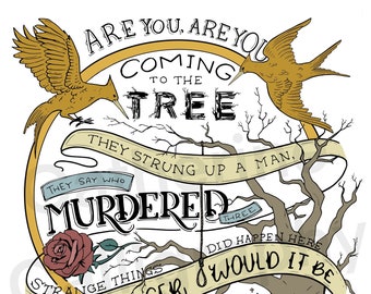 Hunger Games Hanging Tree (Colorized)