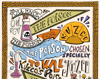 Kuzco's Poison (Colorized)