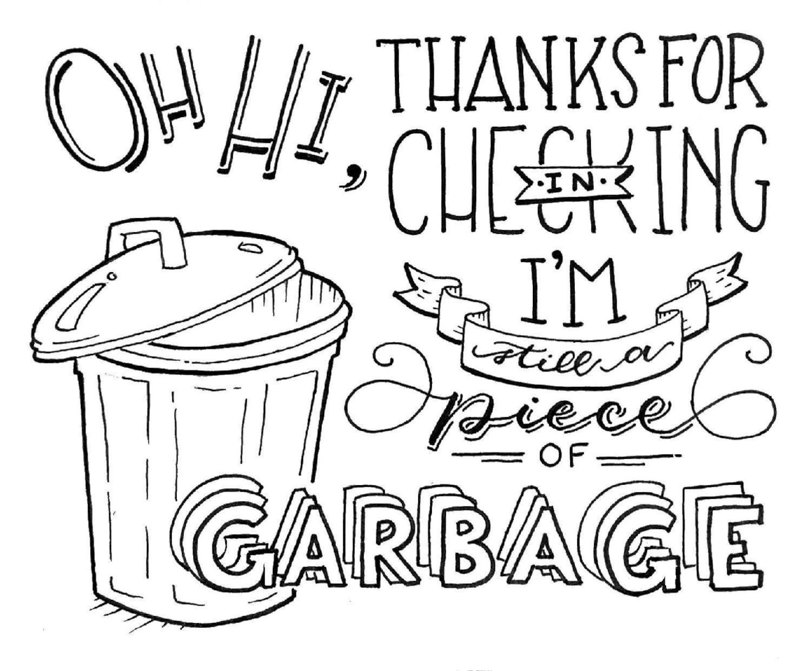 I'm Still A Piece Of Garbage Meme I'm Still a Piece of Garbage | Etsy