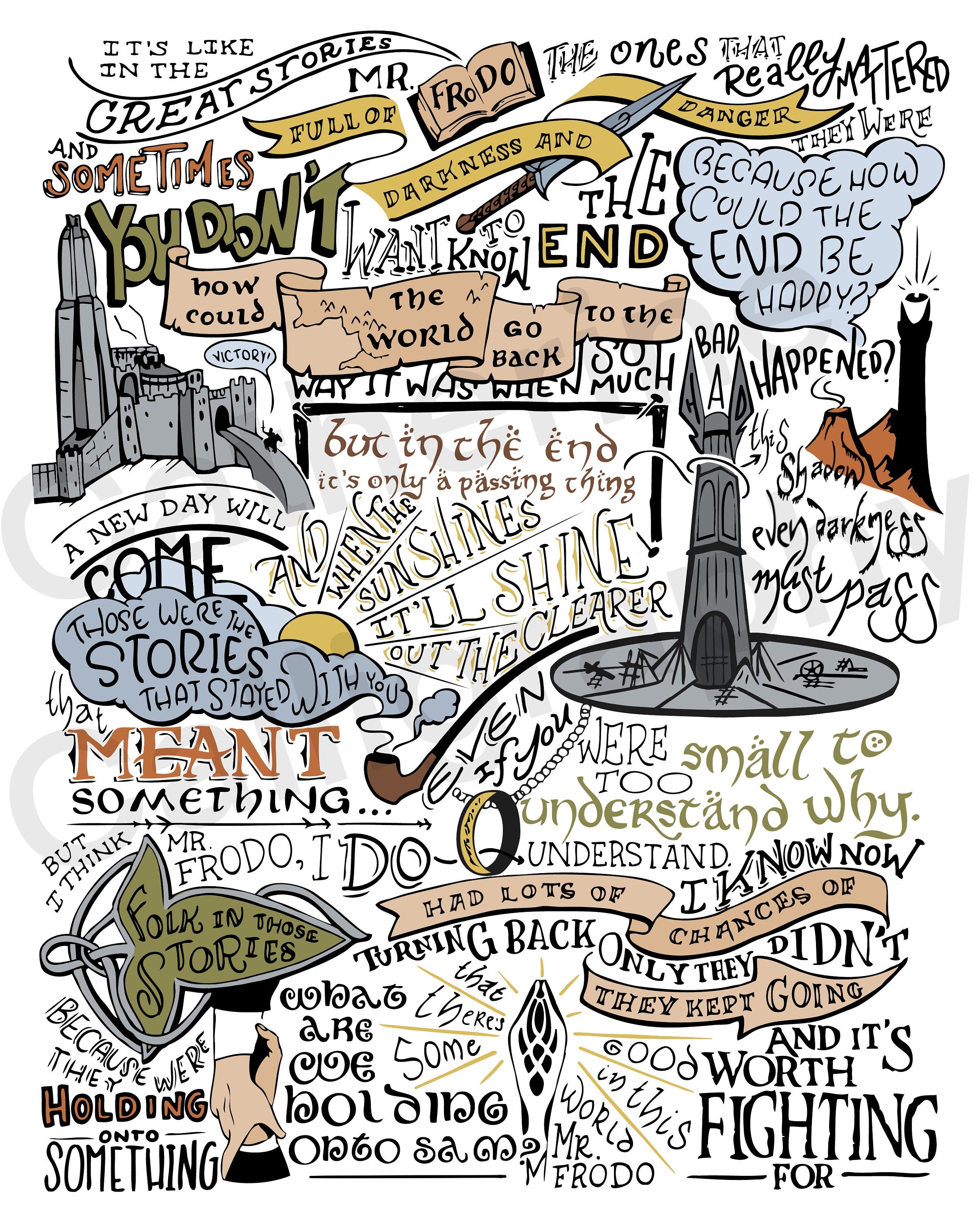 Speech colorized - Etsy