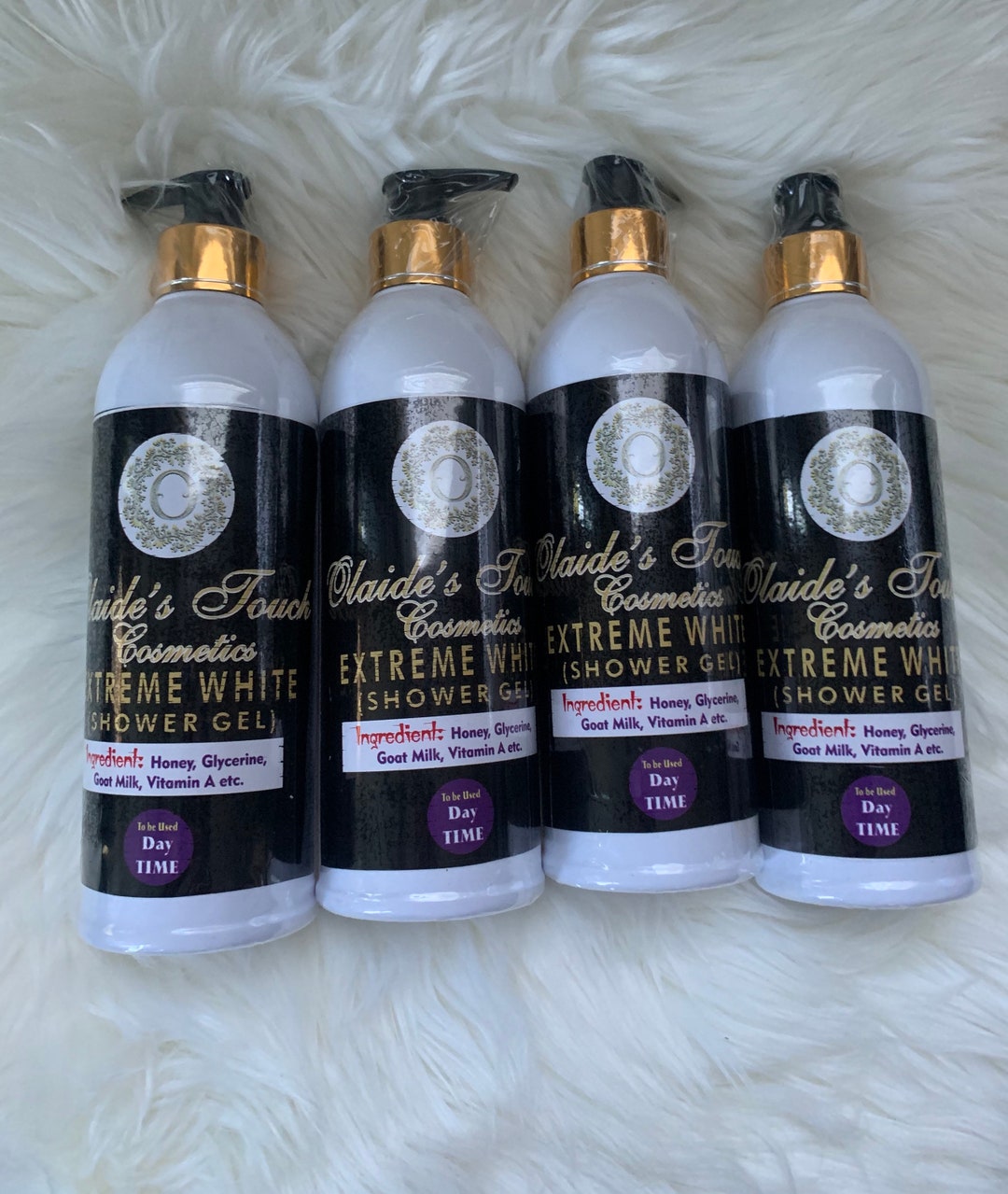 Extreme White Shower Gel Etsy