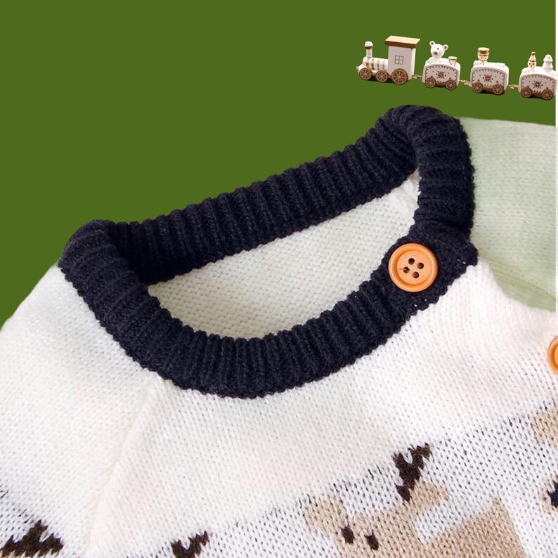 Baby Sleeper Onesie Organic Cotton Cute Long Sleeves Baby Rompers Newborns Footie Pajamas Boy Girl Christmas Gift Ribbed Pyjama