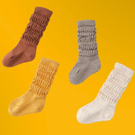 mustard baby socks