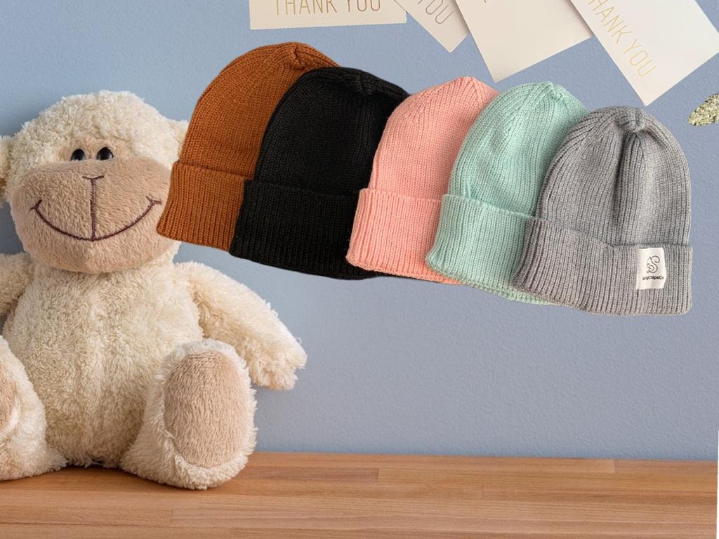 Organic Toque Baby Beanie Hat Winter 