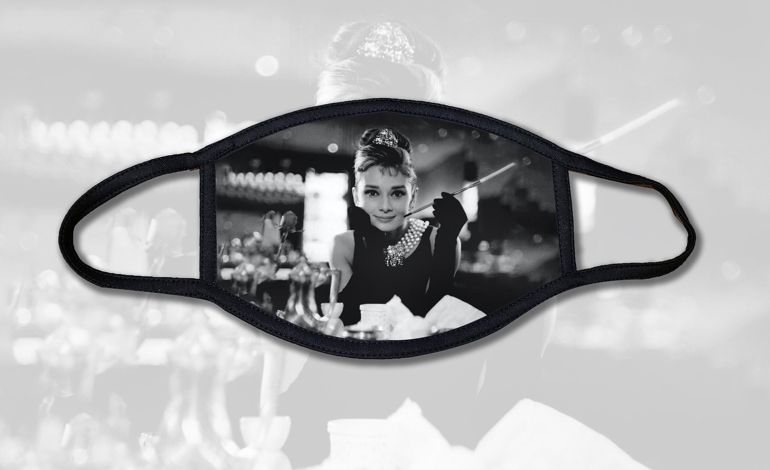 Audrey Hepburn Face Mask Multi Sizes Available Durable Etsy