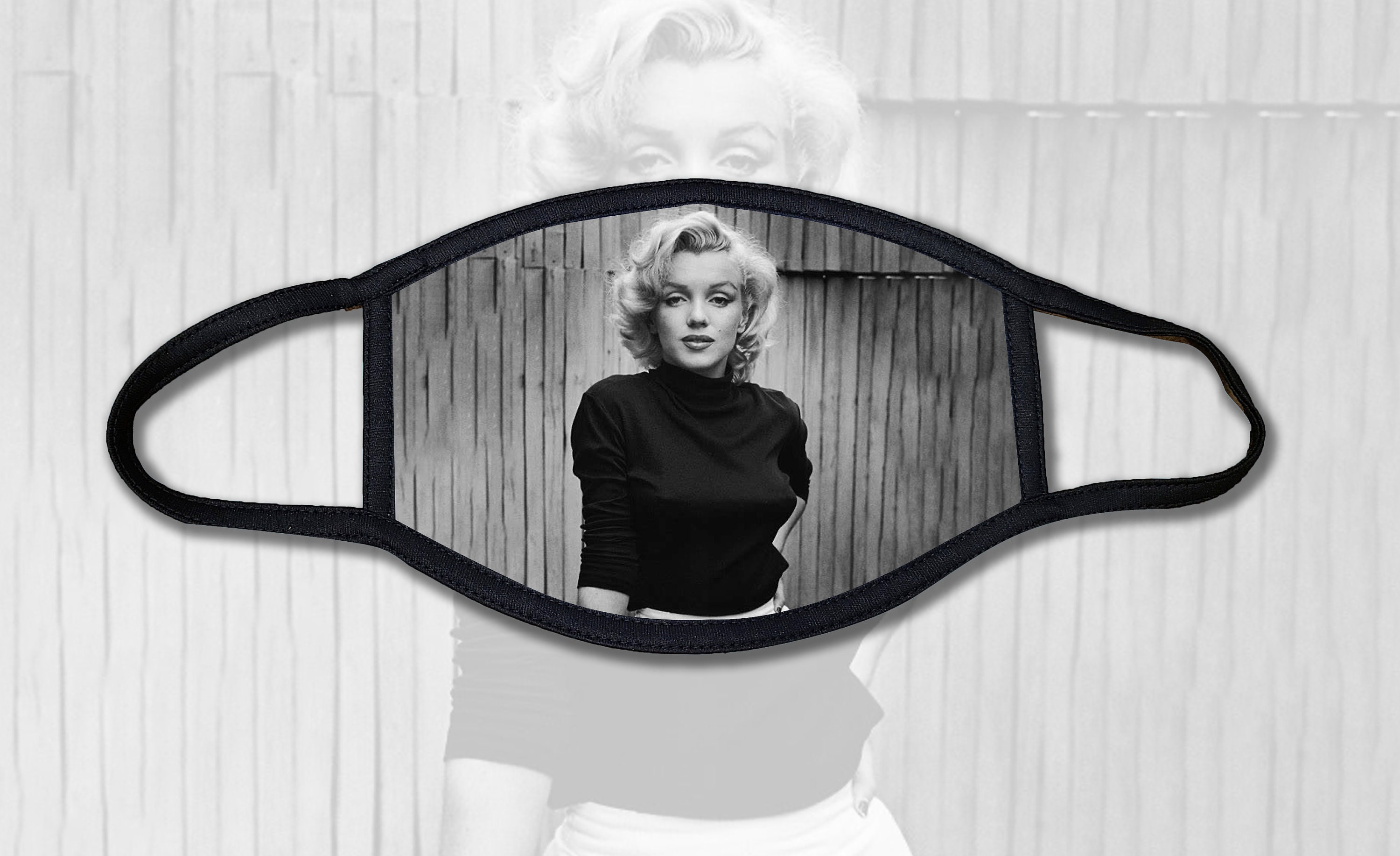 Marilyn Monroe in Turtleneck Face Masks-Multi Sizes Available | Etsy