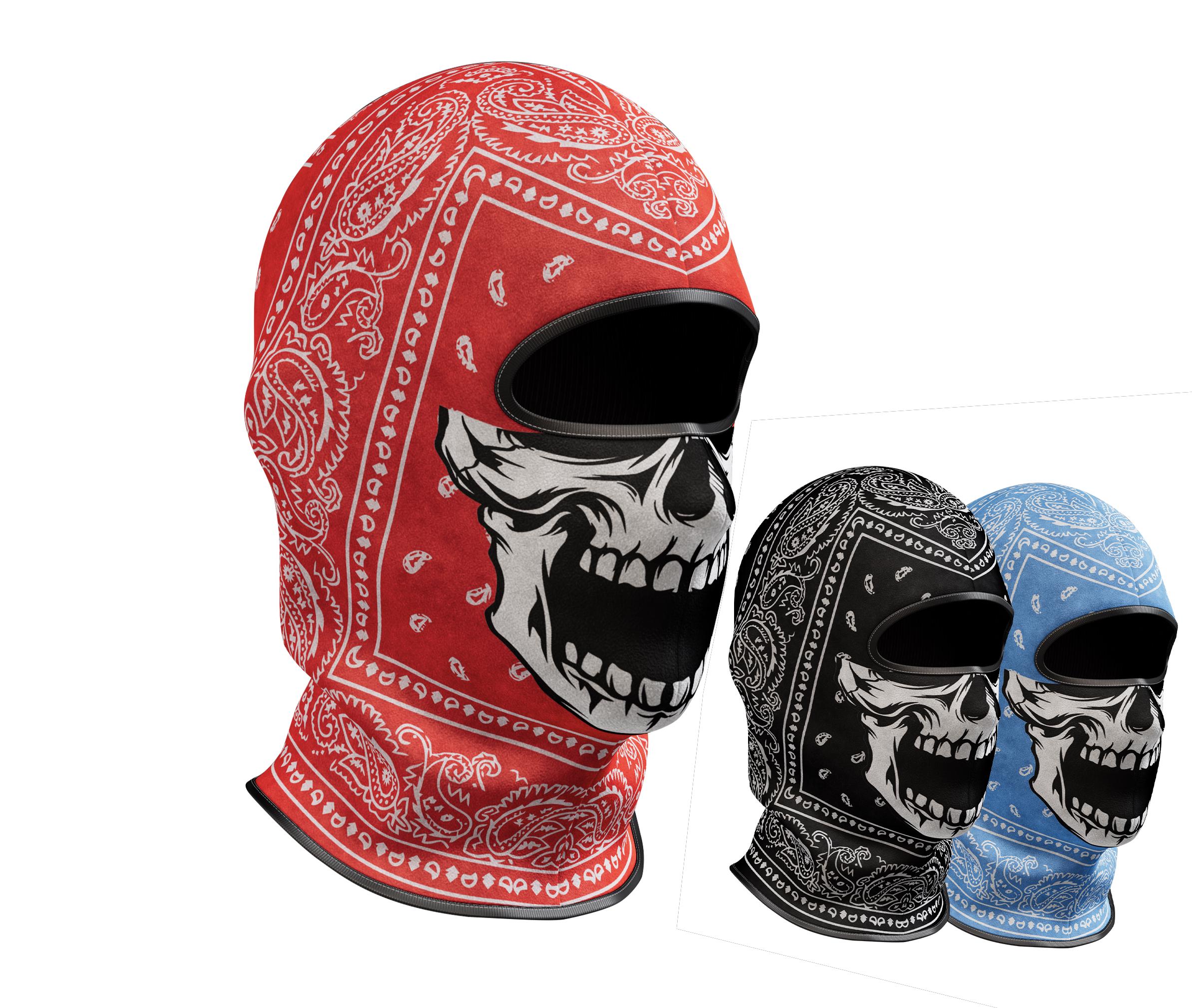 Passamontagna Teschio Maschera Balaclava Teschio Fantasma - Completa Viso, Per Cosplay, Sport Invernali, Halloween Balaclava Fantasma Teschio - Foto 9