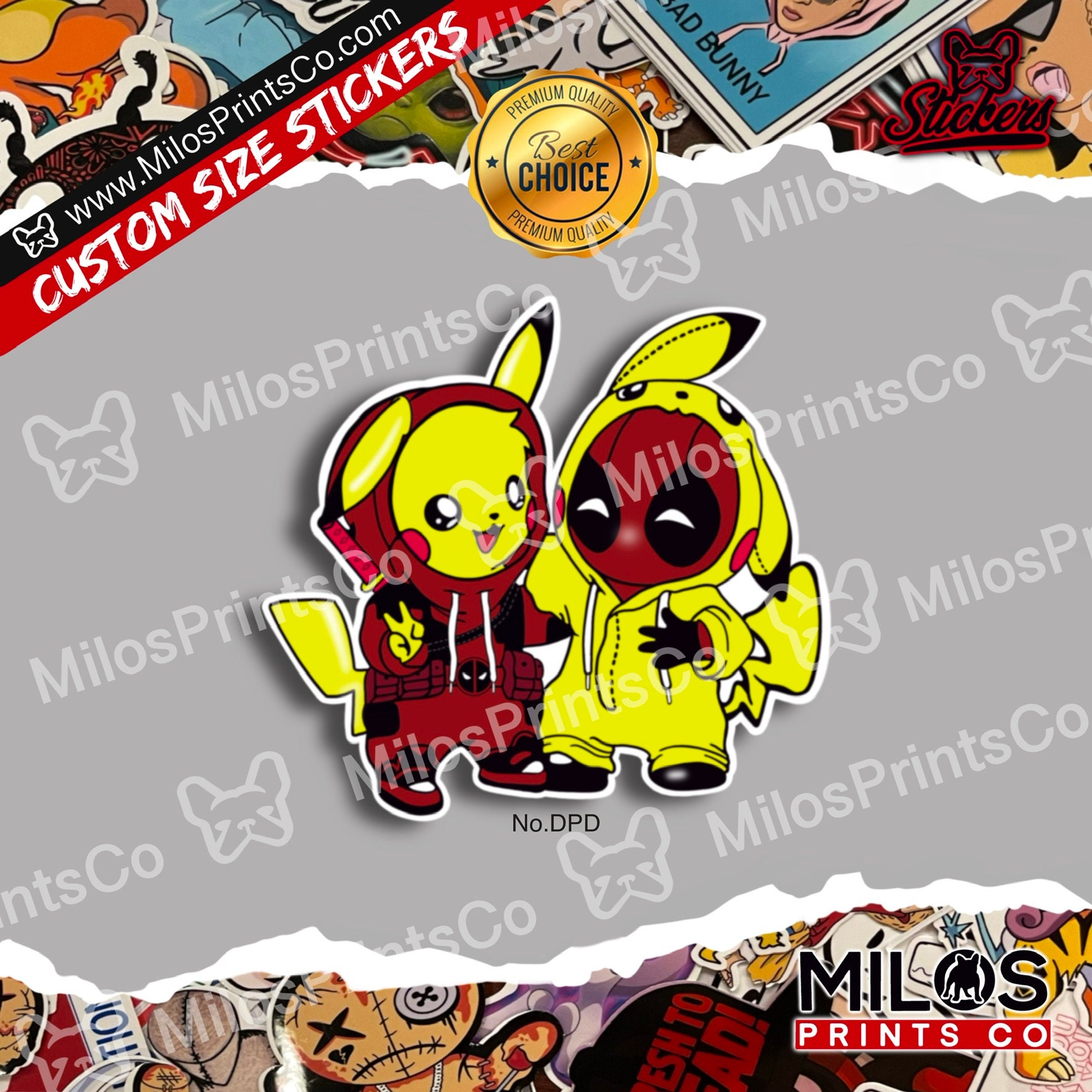 Sticker Pikachu pokemon – Stickers STICKERS DESSINS ANIMÉS Mangas