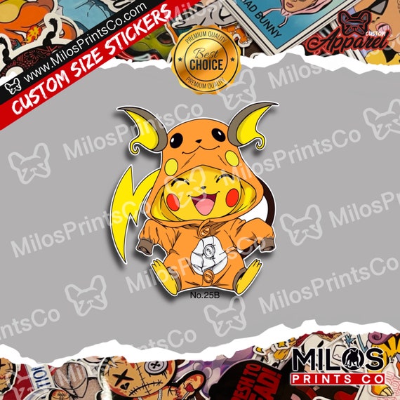 Autocollant Pokemon Pikachu